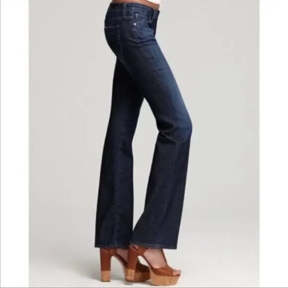 AG Adriano Goldschmied The Jessie Curvy Bootcut Jeans Dark Wash - Picture 3 of 15